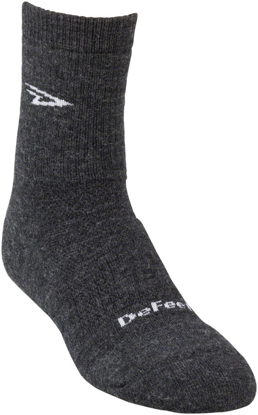 DeFeet Woolie Boolie 4 Socks Charcoal S Pair