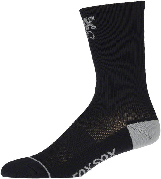 FOX Transfer Coolmax Socks - Black 7" Large/X-Large