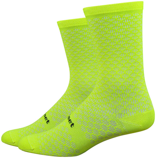 DeFeet Evo 6" Mont Ventoux Socks Hi-Vis Yellow M