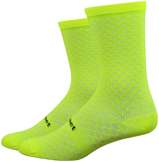 DeFeet Evo 6" Mont Ventoux Socks Hi-Vis Yellow M-Goodwynn's