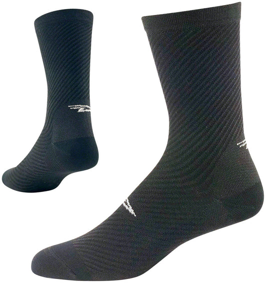 DeFeet Evo Carbon 6" Socks 7-9 Carbon-Goodwynn's