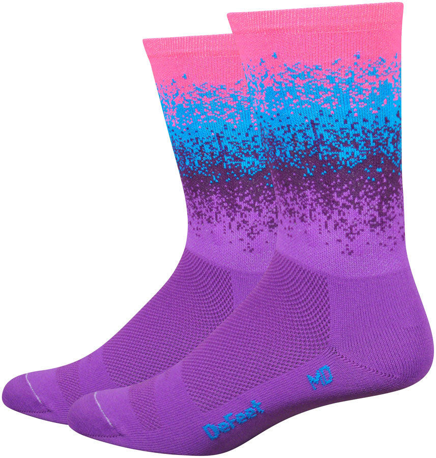 DeFeet Aireator 6" Ombre Socks 9.5-11.5 Purple-Goodwynn'sGoodwynn's