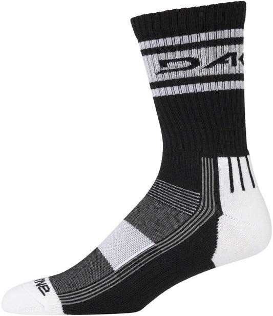 Dakine Step Up Socks - Black/White Medium/Large