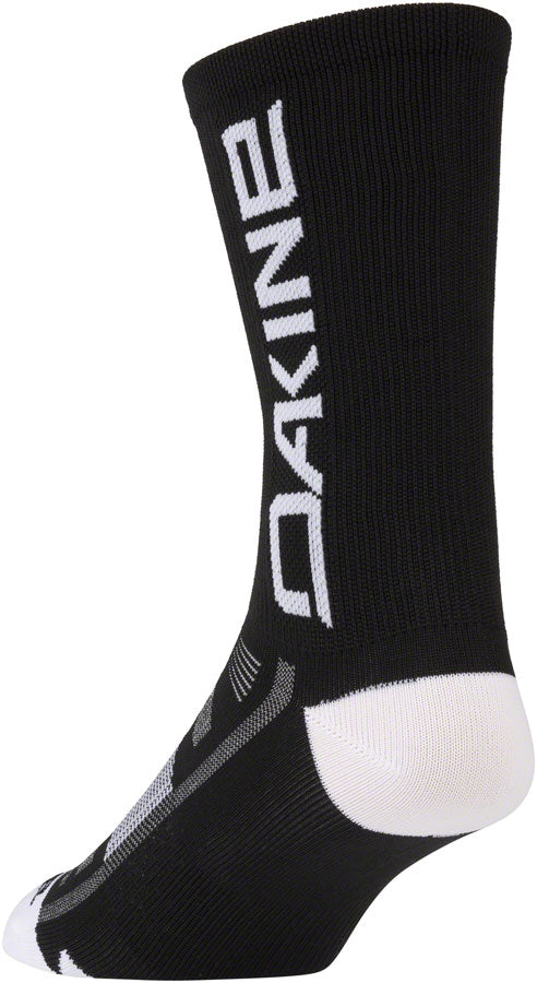 Dakine Singletrack Crew Socks - Black/White Medium/Large