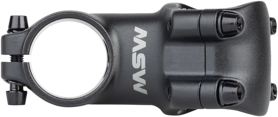 MSW 25 Stem - 60mm 31.8 Clamp +/-25 1-1/8" Aluminum Black-Goodwynn'sGoodwynn's