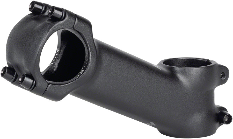 MSW 25 Stem - 100mm 31.8 Clamp +/-25 1-1/8" Aluminum Black-Goodwynn'sGoodwynn's