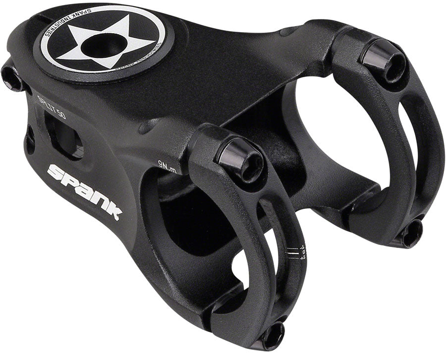 Spank SPLIT 35  Stem - 50mm 35mm Clamp 0 Degree 1-1/8" Black-Goodwynn'sGoodwynn's