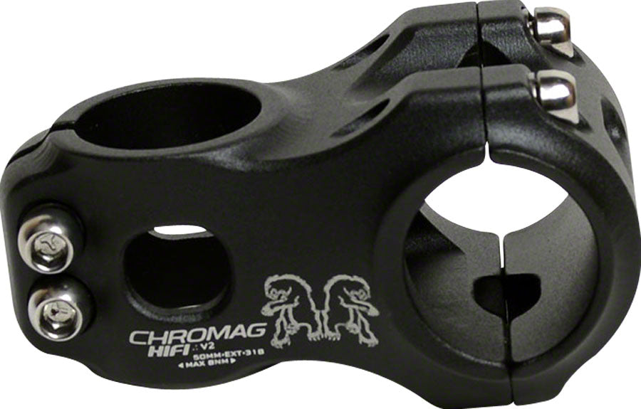 Chromag HiFi V2 Stem (31.8) 0d x 50mm - Black-Goodwynn'sGoodwynn's