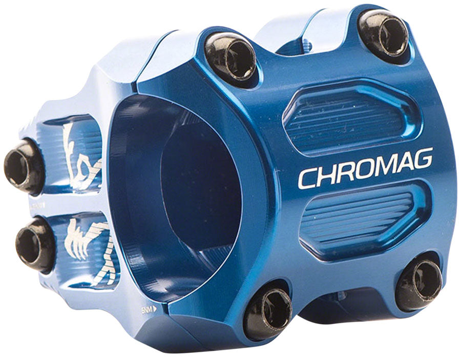Chromag Riza Stem - 45mm 35mm Clamp +/-0 Blue-Goodwynn'sGoodwynn's