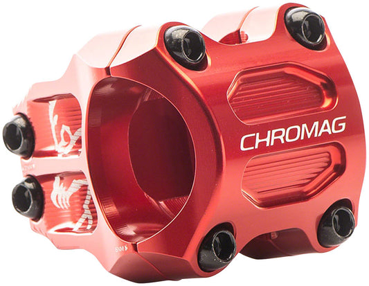 Chromag Riza Stem - 45mm 31.8mm Clamp +/-0 Red
