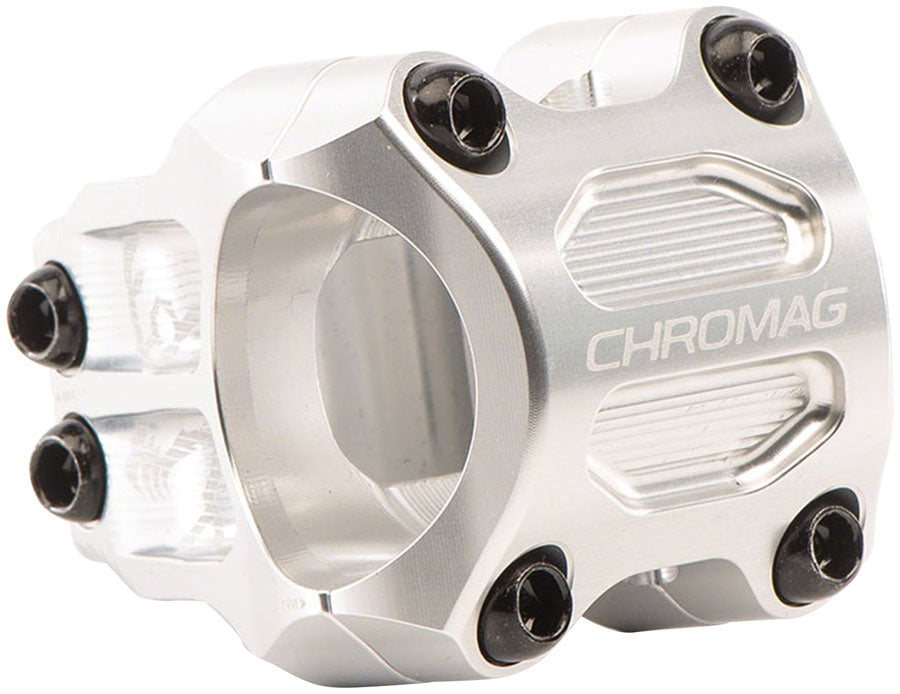 Chromag Riza Stem Diameter: 35mm Length: 45mm Steerer: 1-1/8 0° Silver-Goodwynn'sGoodwynn's