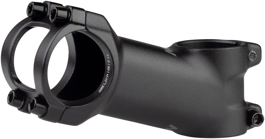 MSW 17 Stem - 80mm 31.8 Clamp +/-17 1 1/8" Aluminum Black-Goodwynn'sGoodwynn's