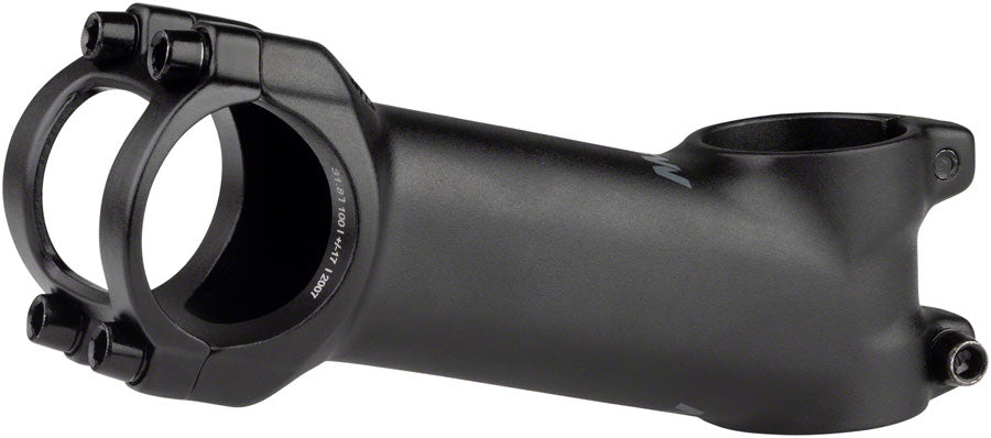 MSW 17 Stem - 100mm 31.8 Clamp +/-17 1 1/8" Aluminum Black-Goodwynn'sGoodwynn's