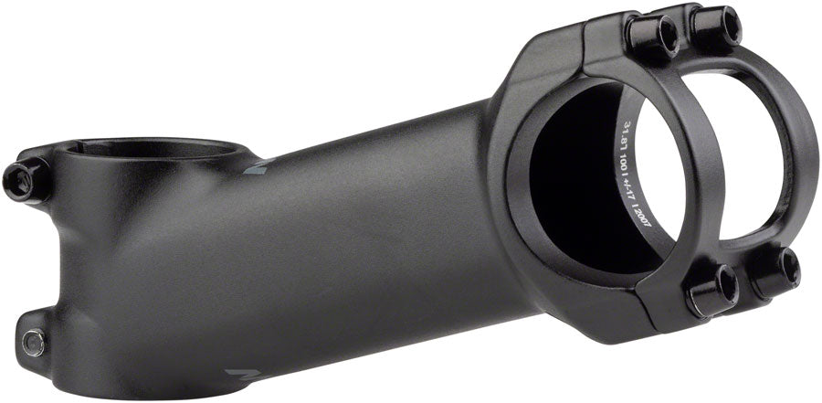 MSW 17 Stem - 100mm 31.8 Clamp +/-17 1 1/8" Aluminum Black-Goodwynn'sGoodwynn's