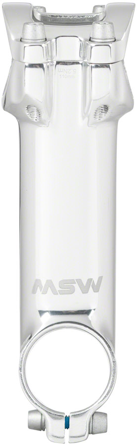 MSW 17 Stem - 110mm 31.8 Clamp +/-17 1 1/8" Aluminum Silver-Goodwynn'sGoodwynn's