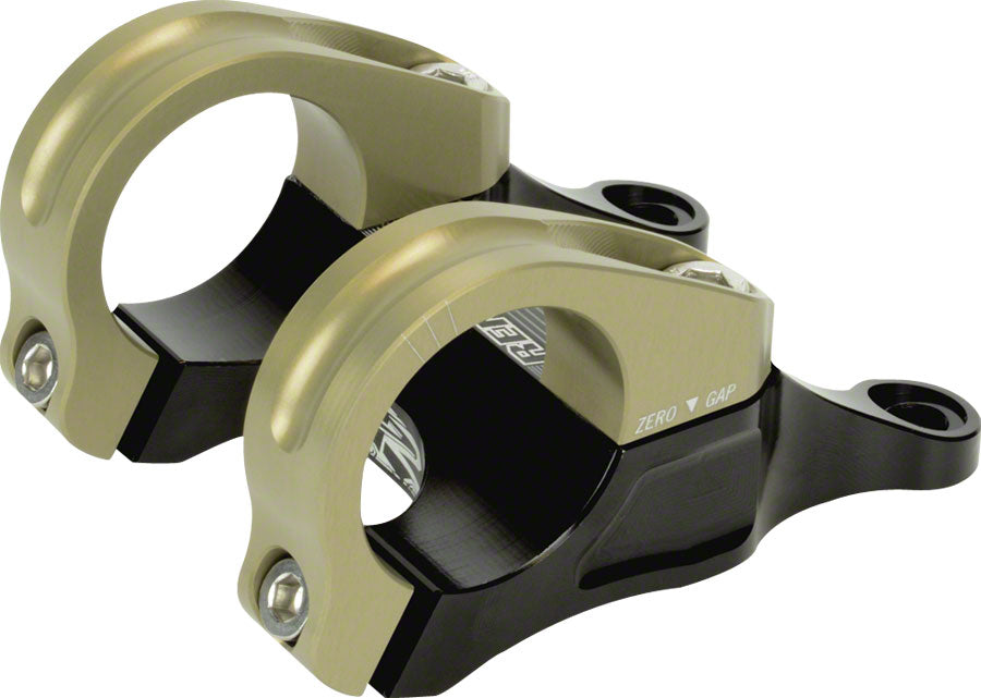 Renthal Integra 35 Stem - 45mm 35 Clamp +/-0 1 1/8" Aluminum Black/Gold-Goodwynn'sGoodwynn's