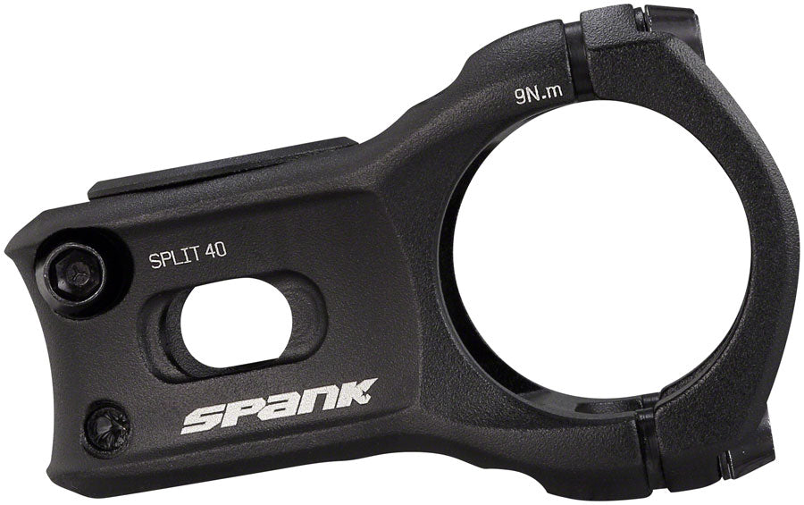 Spank Split 35 Stem - 40mm 35 Clamp +/-0 1 1/8" Aluminum Black-Goodwynn'sGoodwynn's