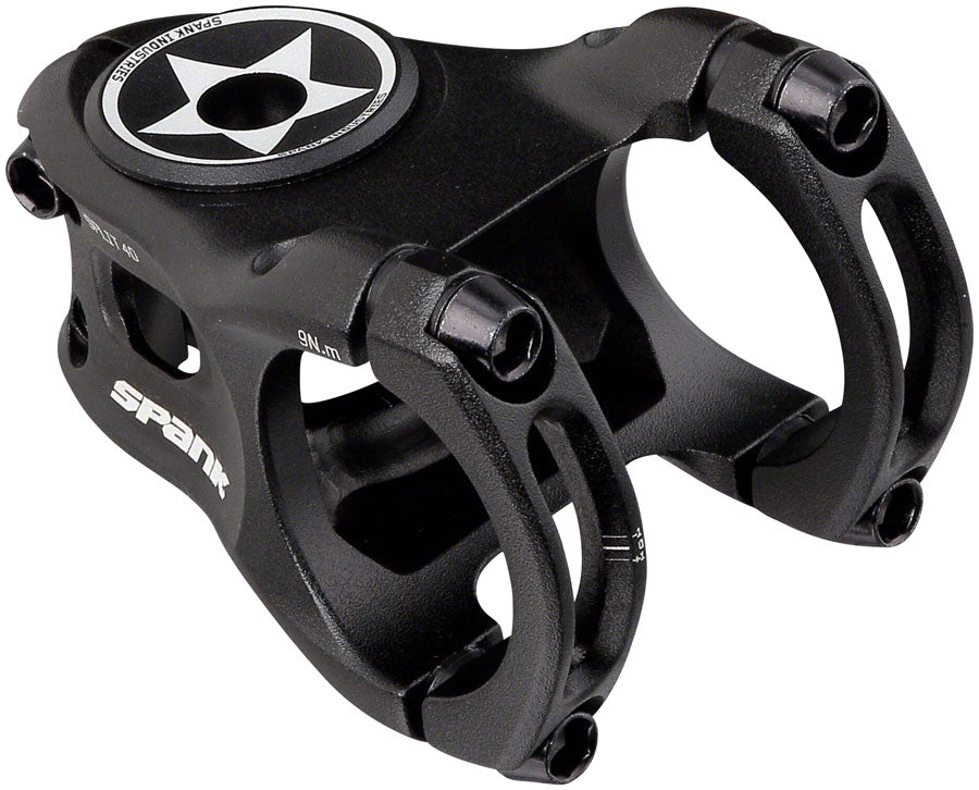 Spank Split 35 Stem - 40mm 35 Clamp +/-0 1 1/8" Aluminum Black-Goodwynn'sGoodwynn's