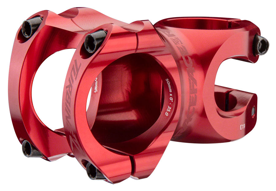 RaceFace Turbine R 35 Stem - 40mm 35mm Clamp +/-0 1 1/8" Red-Goodwynn'sGoodwynn's