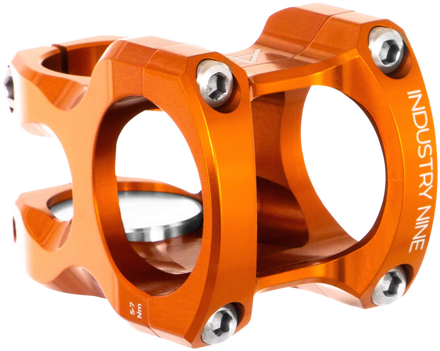 Industry Nine A35 Stem - 40mm 35 Clamp +/-8 1 1/8" Aluminum Orange-Goodwynn'sGoodwynn's