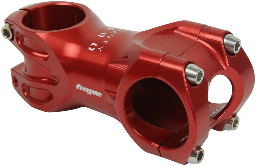 Hope XC Stem - 70mm 31.8 Clamp +/-0 1 1/8" Red-Goodwynn'sGoodwynn's