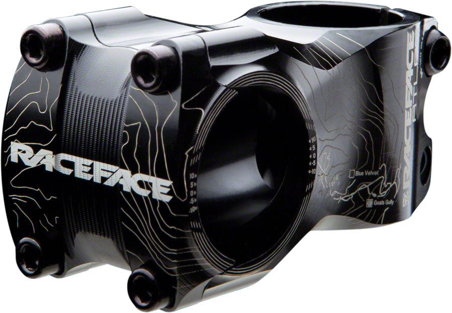 RaceFace Atlas Stem - 65mm 31.8 Clamp +/-0 1 1/8" Aluminum Black-Goodwynn'sGoodwynn's
