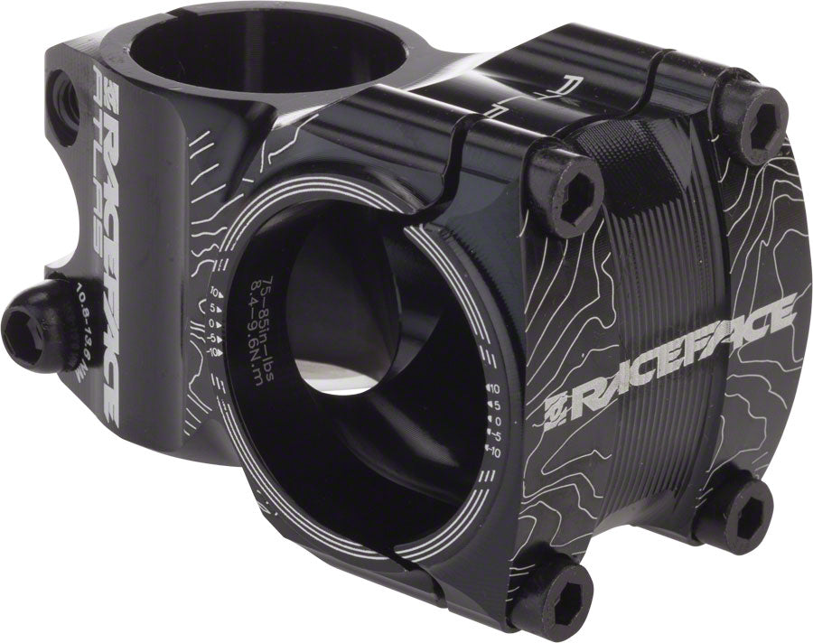 RaceFace Atlas 35 Stem - 35mm 35 Clamp +/-0 1 1/8" Aluminum Black-Goodwynn'sGoodwynn's
