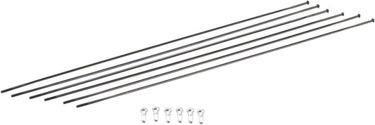 DT Swiss PR1400 DiCut 21 RB Spoke Kit: Front & Rear Black-Goodwynn's