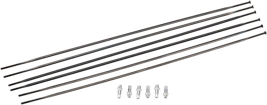 DT Swiss PR1600 DiCut 21 DB Spoke Kit: Front & Rear Black-Goodwynn's
