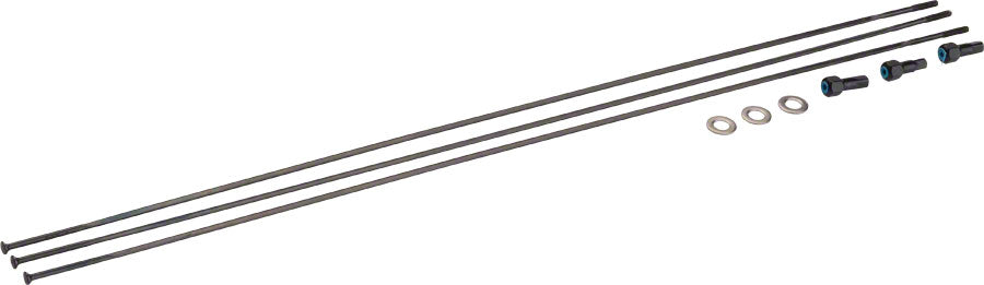 SRAM Spokes/Nipples/Washers 3-pack 298mm CX-Sprint Straight-Pull External BLK Roam 60 29"-Goodwynn'sGoodwynn's