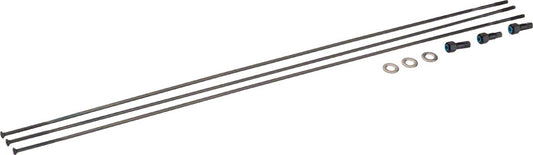 SRAM Spokes/Nipples/Washers 3-pack 298mm CX-Sprint Straight-Pull External BLK Roam 60 29"-Goodwynn's