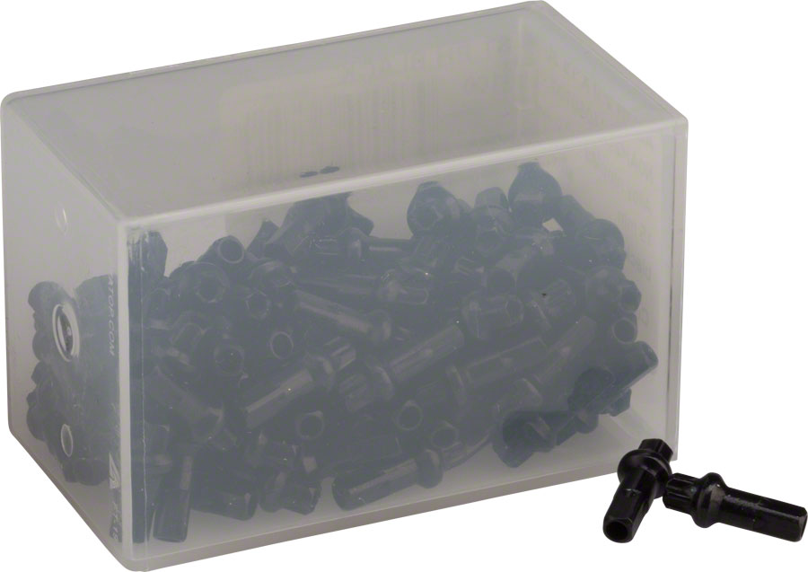 DT Swiss Pro Head Spoke Nipples - Aluminum 2.0 x 15mm Black Box of 100-Goodwynn'sGoodwynn's