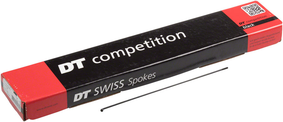 DT Swiss Competition Spoke: 2.0/1.8/2.0mm 263mm J-bend Black Box of 100-Goodwynn'sGoodwynn's