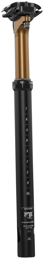 FOX Transfer SL Factory Dropper Seatpost - 27.2 70 mm Internal Routing Kashima Coat Upper-Goodwynn's