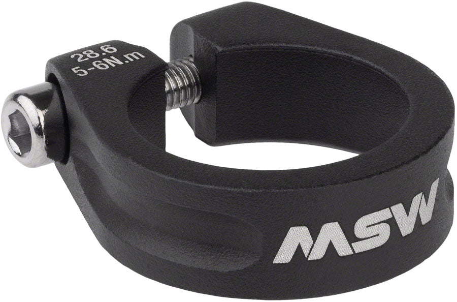 MSW Seatpost Clamp - 28.6mm Black-Goodwynn'sGoodwynn's