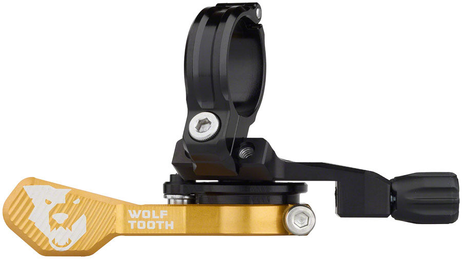 Wolf Tooth ReMote Pro Dropper Post Lever - 22.2mm Clamp Gold-Goodwynn'sGoodwynn's