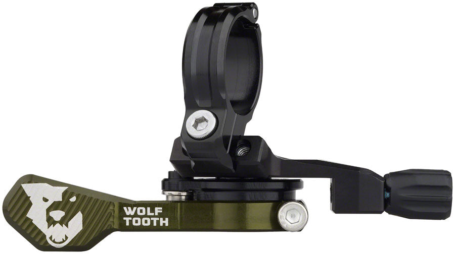 Wolf Tooth ReMote Pro Dropper Post Lever - 22.2mm Clamp Olive-Goodwynn'sGoodwynn's