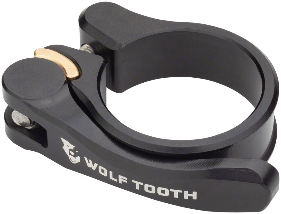 Wolf Tooth Components Quick Release Seatpost Clamp - 31.8mm Black-Goodwynn'sGoodwynn's