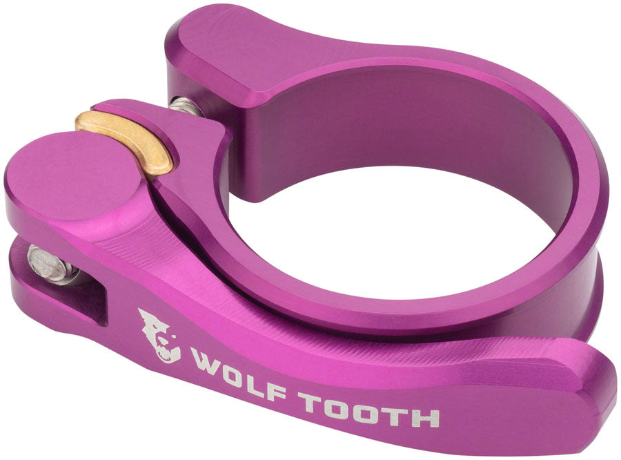 Wolf Tooth Components Quick Release Seatpost Clamp - 28.6mm Purple-Goodwynn'sGoodwynn's