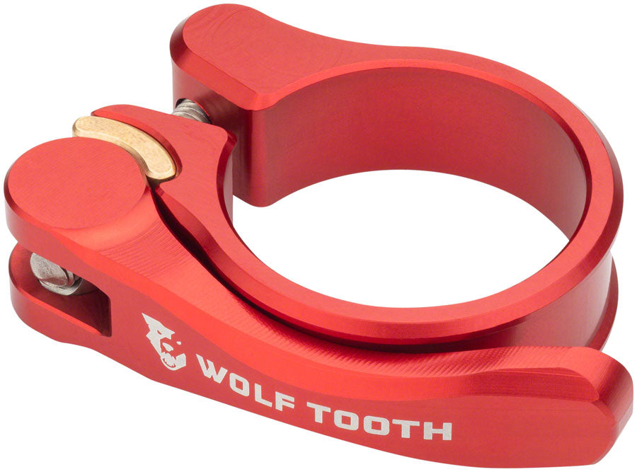 Wolf Tooth Components Quick Release Seatpost Clamp - 34.9mm Red-Goodwynn'sGoodwynn's