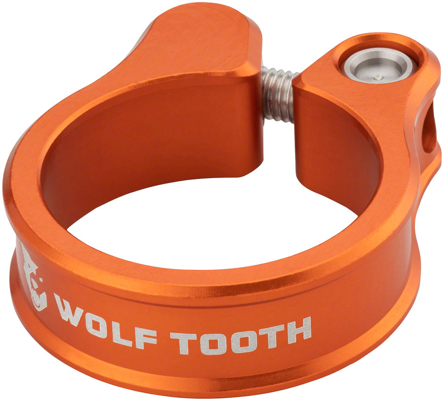 Wolf Tooth Seatpost Clamp - 31.8mm Orange-Goodwynn'sGoodwynn's