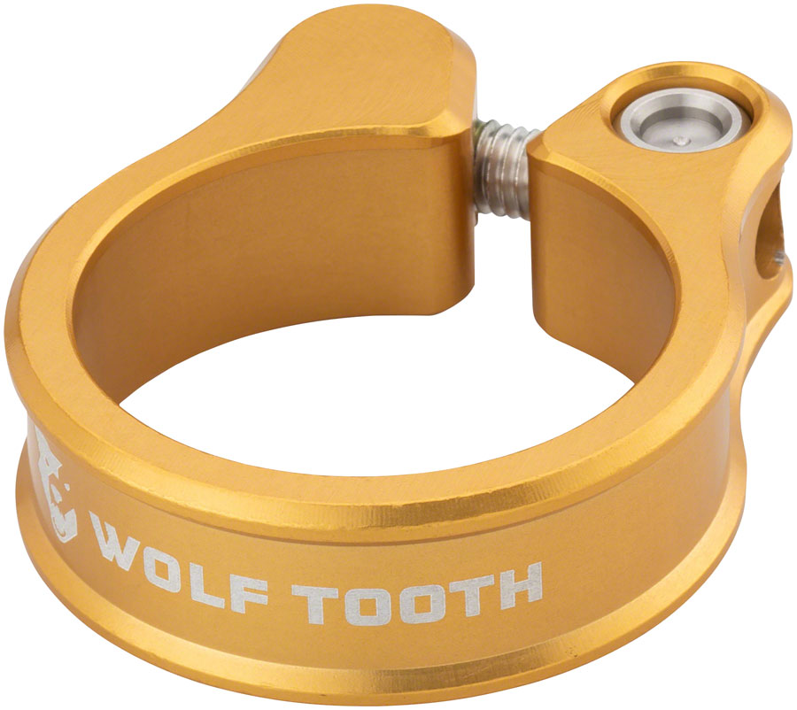 Wolf Tooth Seatpost Clamp - 31.8mm Gold-Goodwynn'sGoodwynn's