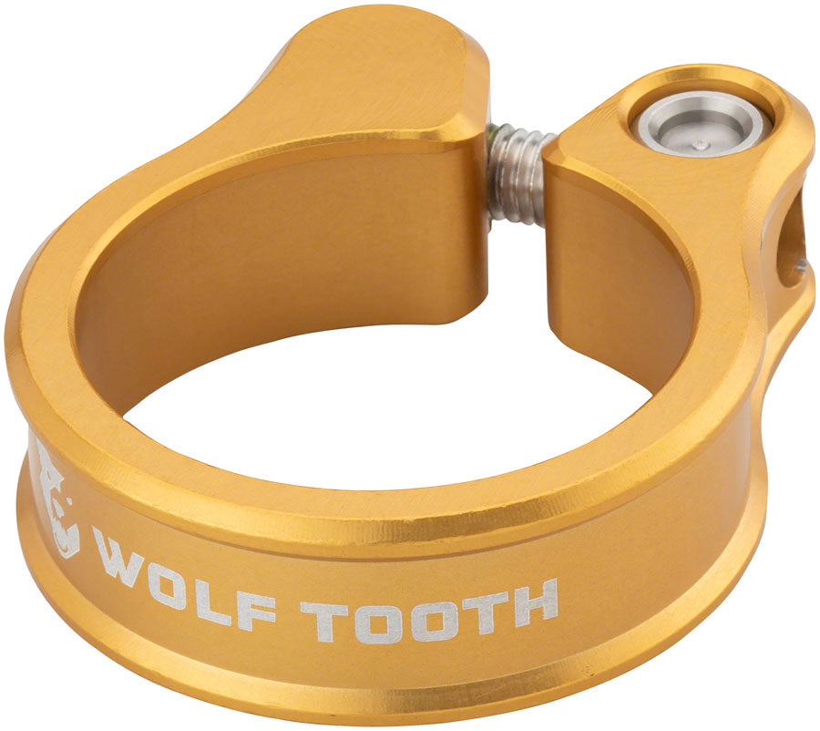 Wolf Tooth Seatpost Clamp - 36.4mm Gold-Goodwynn'sGoodwynn's