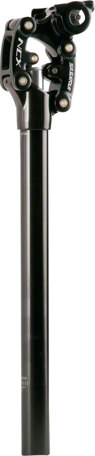 SR Suntour NCX Suspension Seatpost: 27.2 x 350mm 50mm Travel Black-Goodwynn'sGoodwynn's