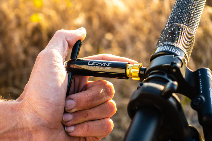 Lezyne Pocket Torque Drive Torque Wrench - 2-6 Nm 2.5 3 4 5MM T20 AND T25 BITS With Storage Case BLK-Goodwynn'sGoodwynn's