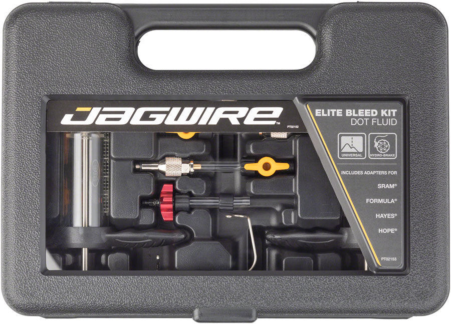 Jagwire Elite DOT Bleed Kit includes SRAM Avid Formula Hayes Hope Adapters-Goodwynn'sGoodwynn's