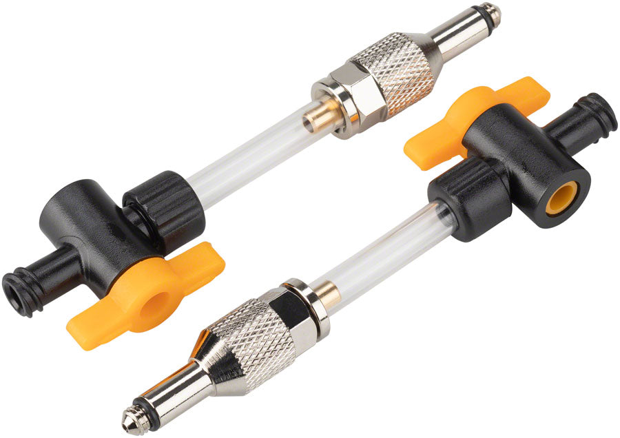 Jagwire Elite DOT Bleed Kit Universal Adapters with 1/4-Turn Valves Pair-Goodwynn'sGoodwynn's