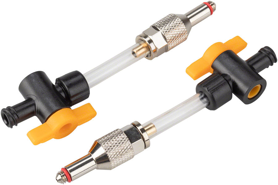 Jagwire Elite Mineral Oil Bleed Kit Universal Adapters 1/4-Turn Valves Pair-Goodwynn'sGoodwynn's