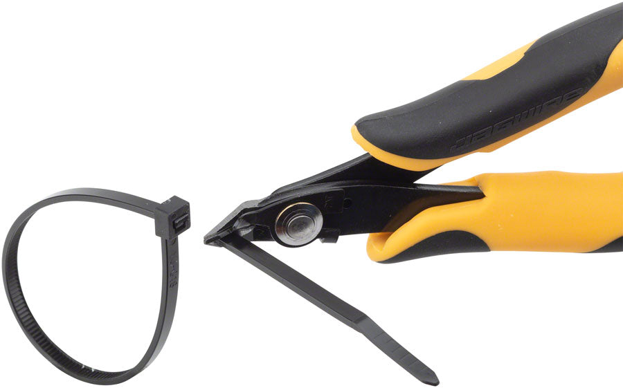 Jagwire Sport Zip-Tie Flush Cutter with Holding Function Yellow/Black-Goodwynn'sGoodwynn's