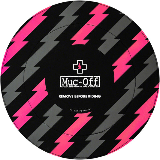 Muc-Off Disc Brake Covers Black/Pink